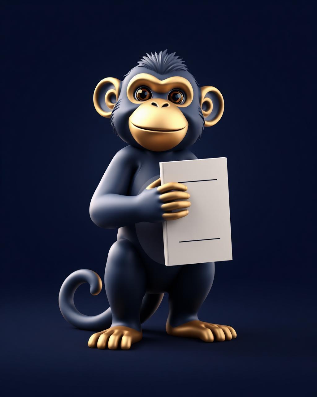 ResumeMonkeyPro mascot holding a document